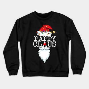 Pappy Santa Claus Matching Family Christmas Gift Crewneck Sweatshirt